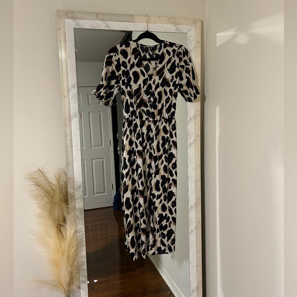 Cheetah print lightweight super comfortable dress